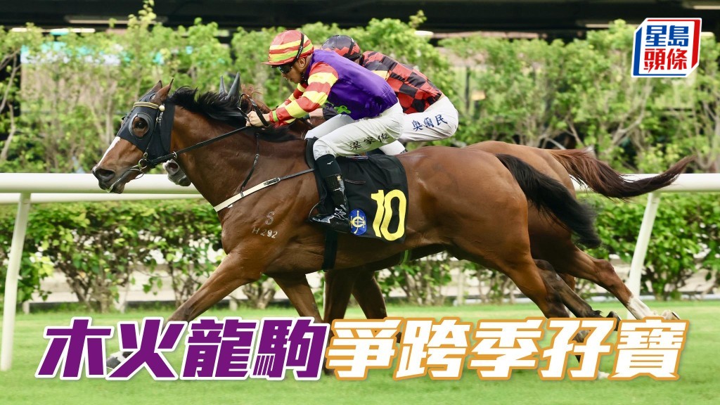 第一場五班千二米的「木火龍駒」(外) 上季尾於同程勝出，今晚季內初出再戰同程，力爭跨季孖寶。
