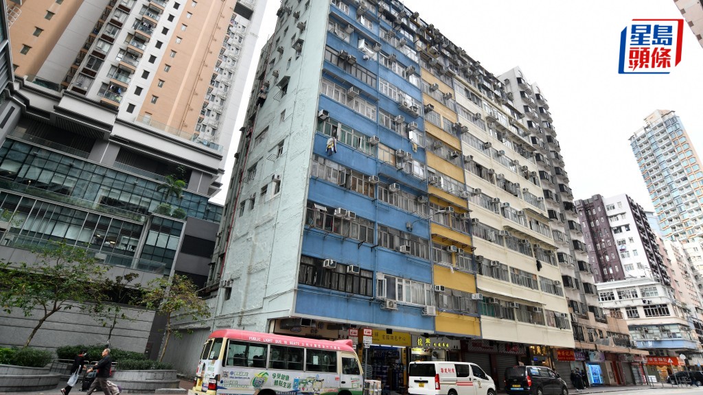 长沙湾义华大厦有不少㓥房。资料图片