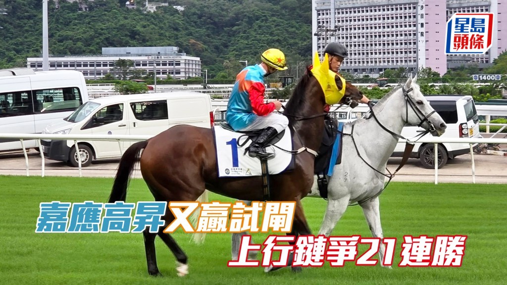  「嘉应高升」今课以轻松姿态跑赢「威利金箭」。