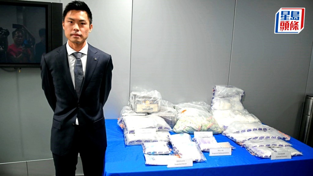警捣4个毒品储存仓拘3男。杨伟亨摄