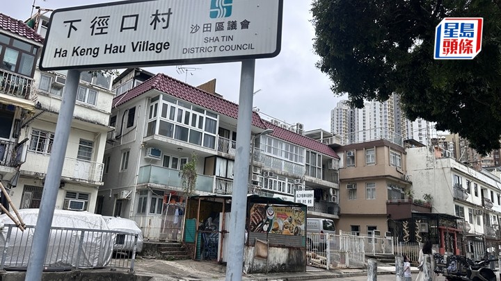 兩貓被放入膠袋,棄於下徑口村一條欄杆上。梁國峰攝
