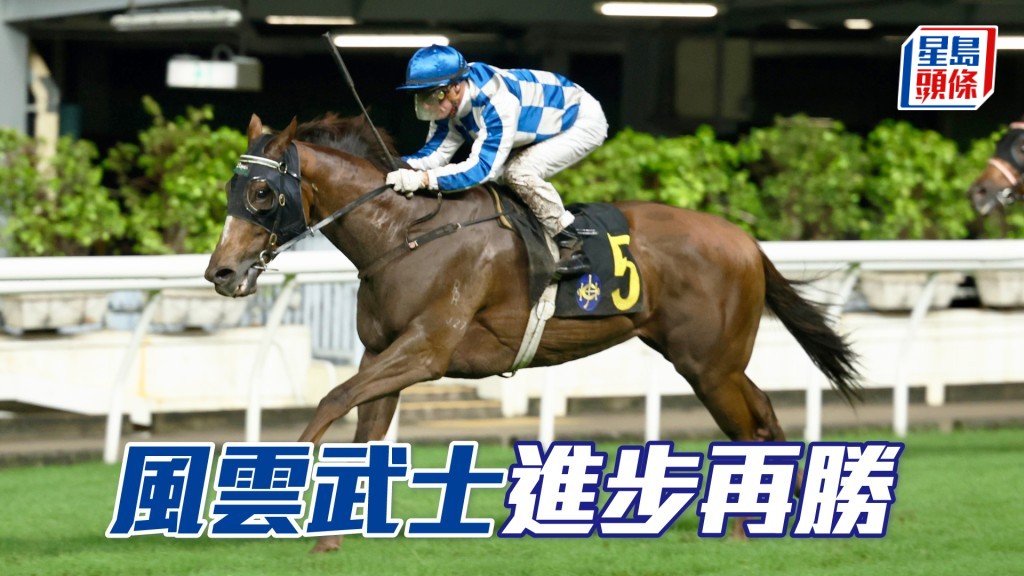 「風雲武士」回降出戰二班賽佔優勢，可望爭取季內第三捷。