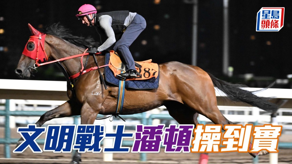 沙田早晨│「文明戰士」潘頓操到實
