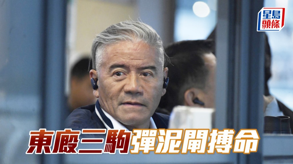 东厩「双子美丽」、「坚闯」同「花果猴王」昨朝安排弹泥闸。