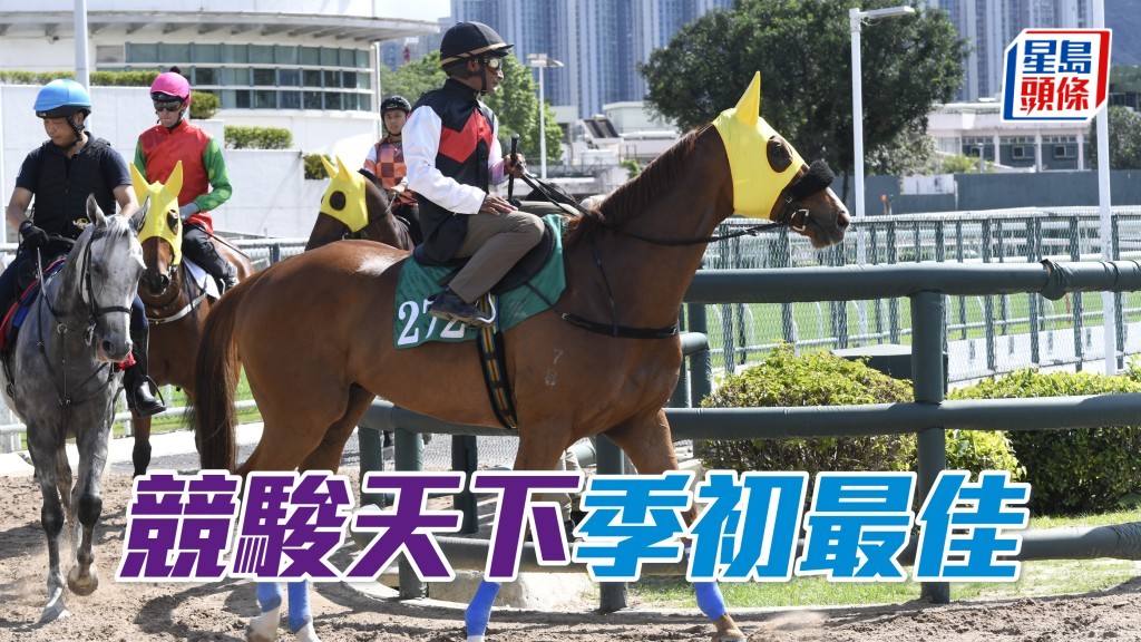 「競駿天下」轉倉後試閘走勢悅目，值得注視。
