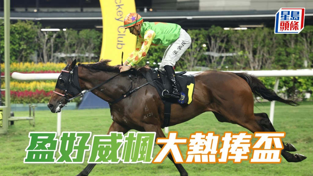 「盈好威楓」大熱捧盃