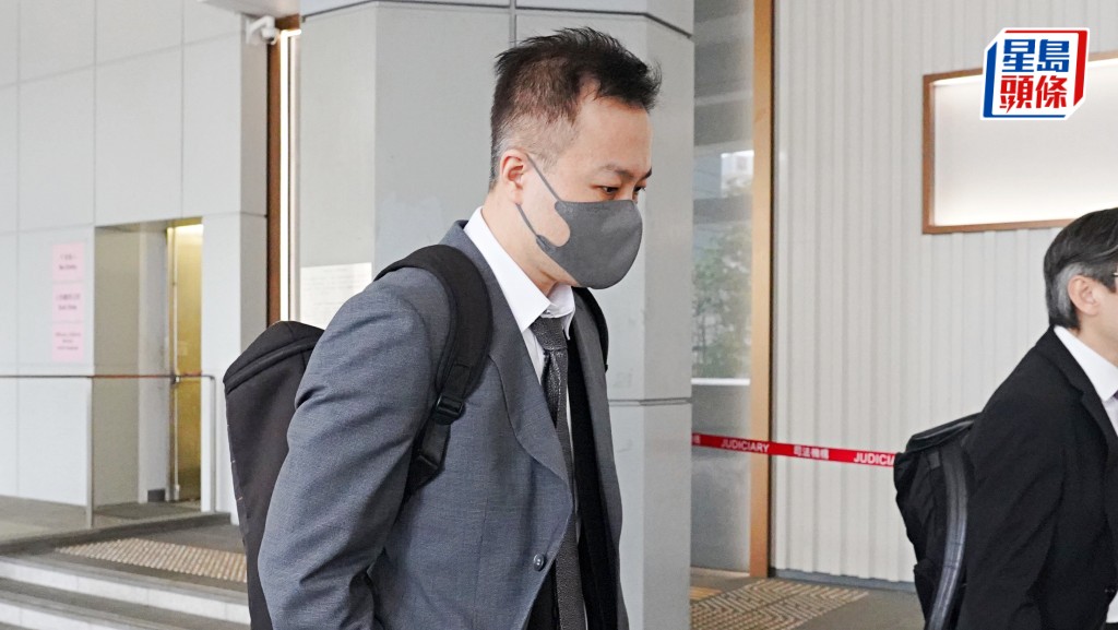 被告陳柏良否認7罪於高院受審。葉偉豪攝