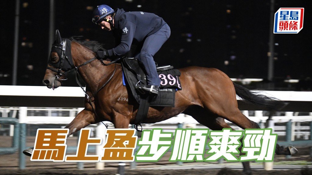 「马上盈」助手踱两圈，暗火展现持续进步，步顺爽劲已在勇境。
