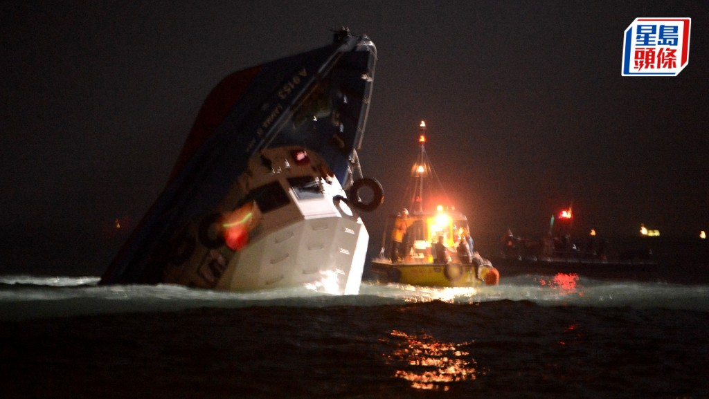 2012年國慶日的南丫海難釀39死慘劇。資料圖片