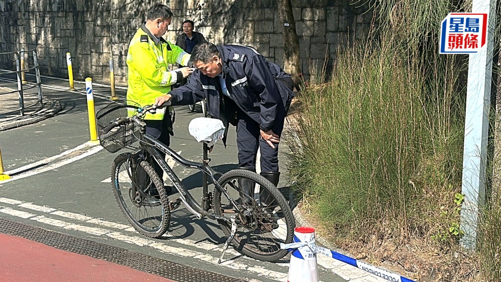 警員到場調查。劉漢權攝