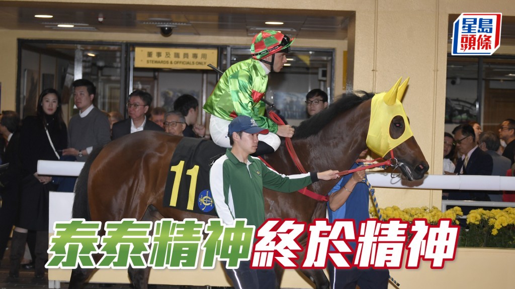 「泰泰精神」終於精神