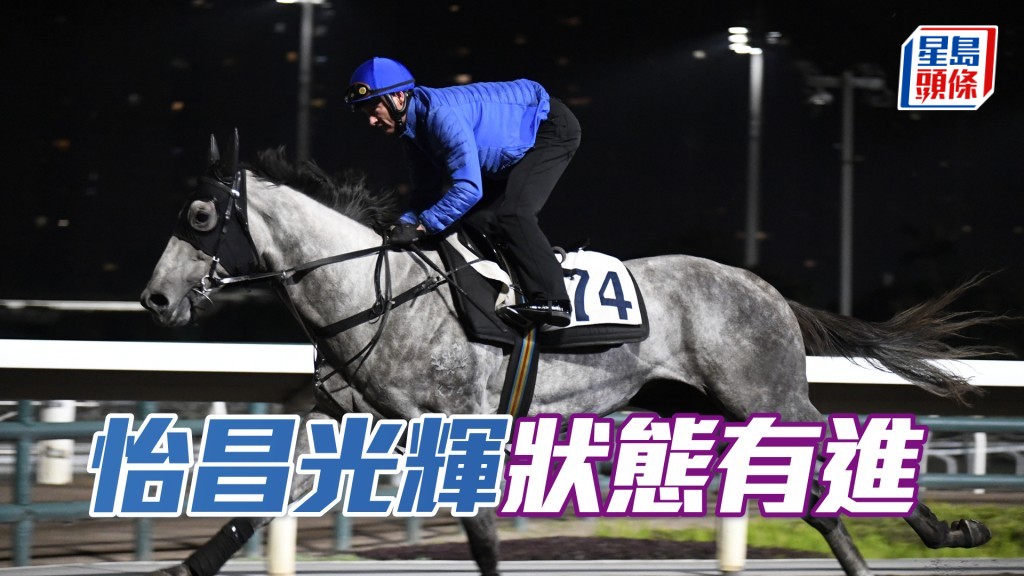 「怡昌光輝」走勢爽勁,試來精神奕奕。