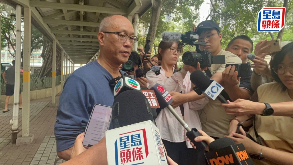 葉先生妻子在大火中不幸罹難。楊偉亨攝
