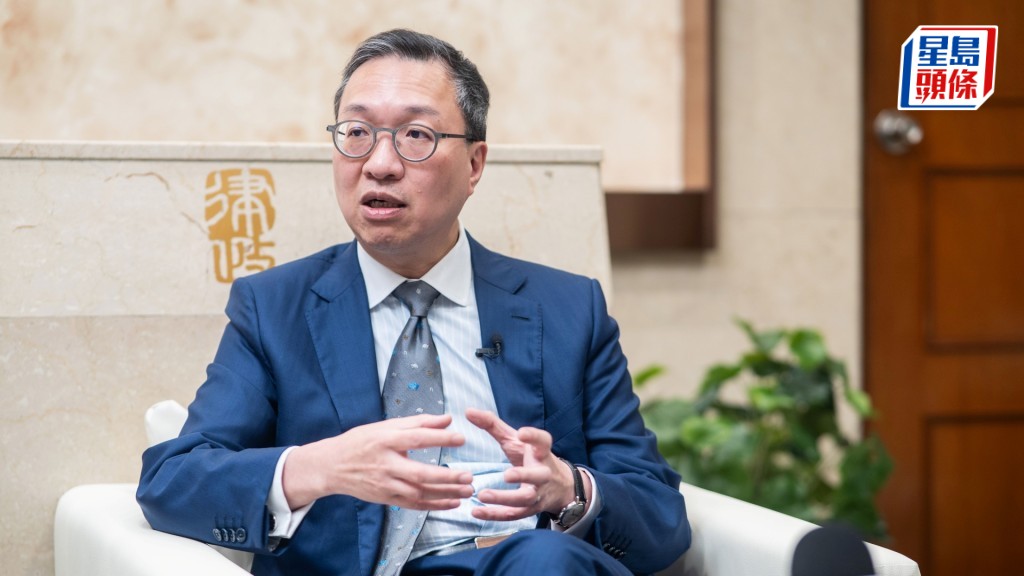 林定國指香港的法治建設工作不會停步。資料圖片