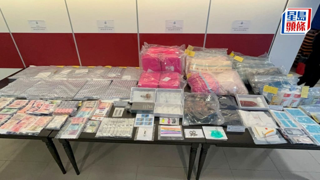 警打擊三合會及非法收債活動。楊偉亨攝