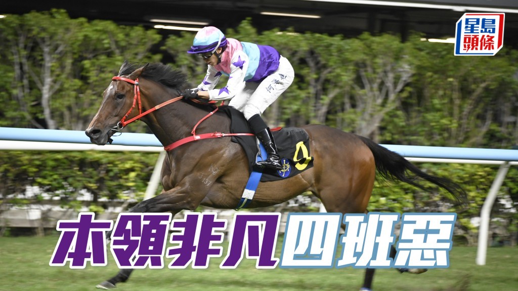 「本领非凡」居四班排靓档兼近绩佳，要继续追捧。