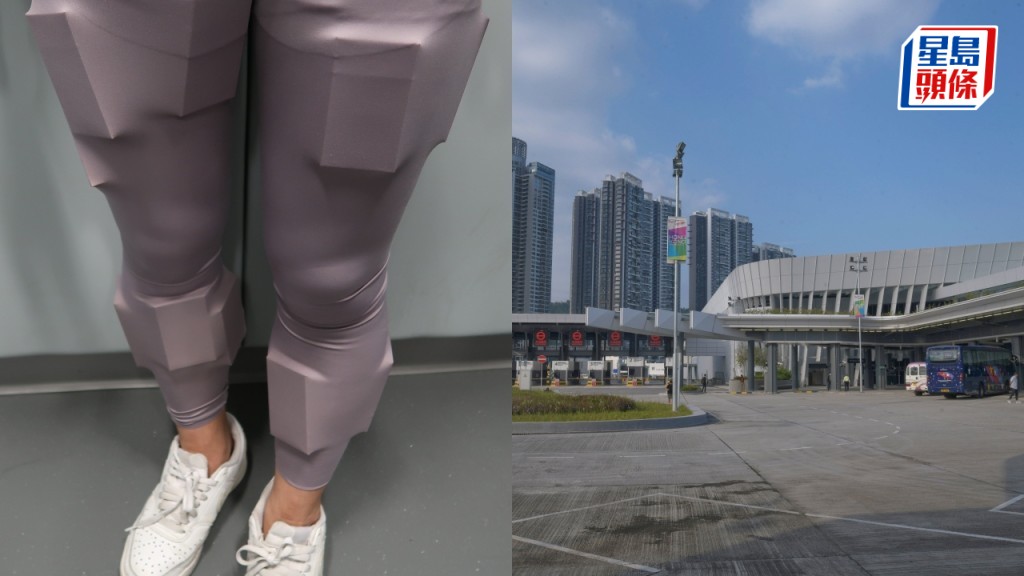 瑜伽褲突起方塊 香園圍59歲過關婦被揭藏私煙 罪成囚4星期