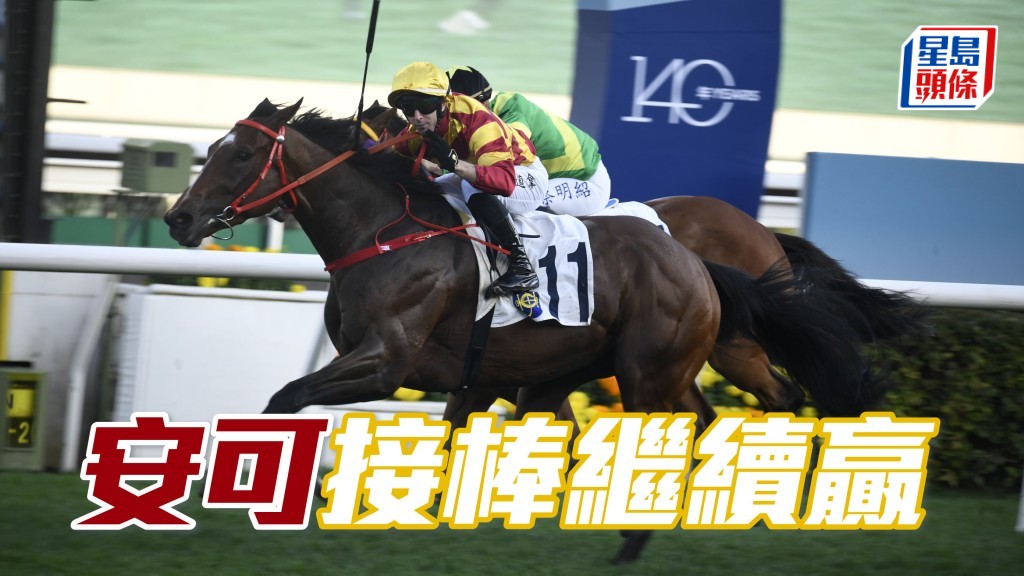  上场有接近走势的「安可」（图）将出战第八场，或有力接捧再为王氏家族建功。