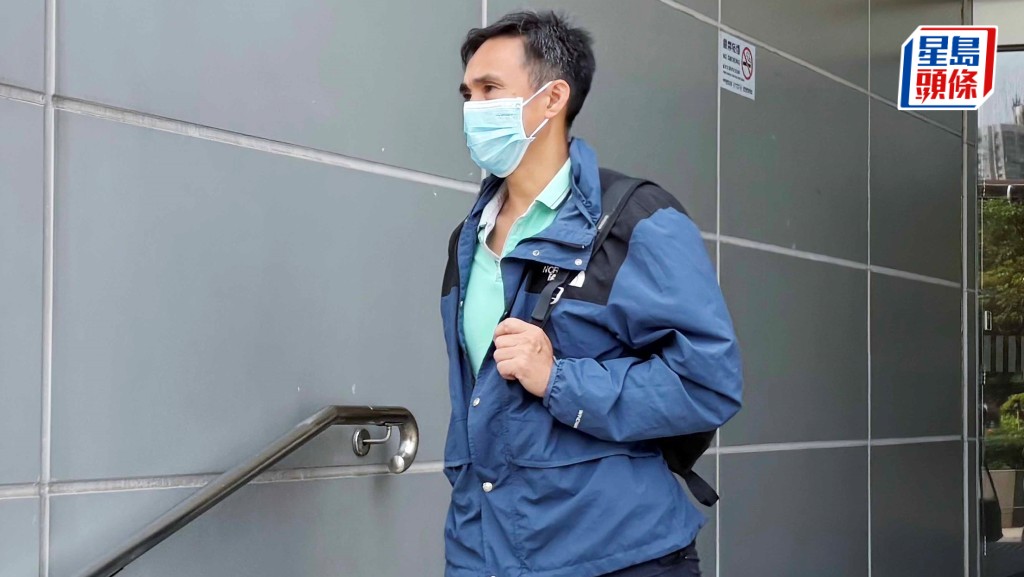 駱錦明認襲擊傷人罪，今於屯門法院被判40小時社會服務令。陳子豪攝