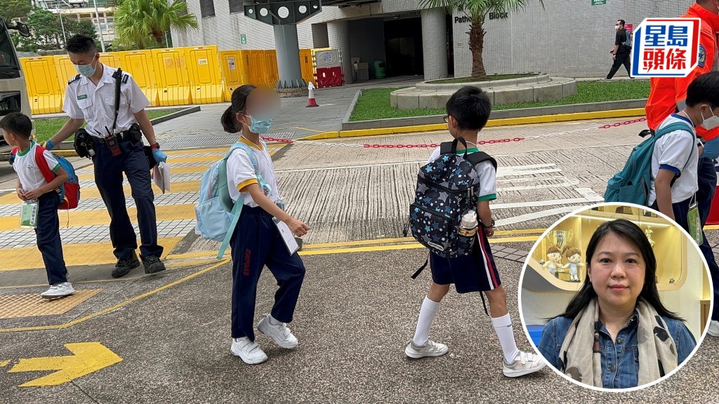意外中有12名學生須送院檢查。蔡楚輝攝