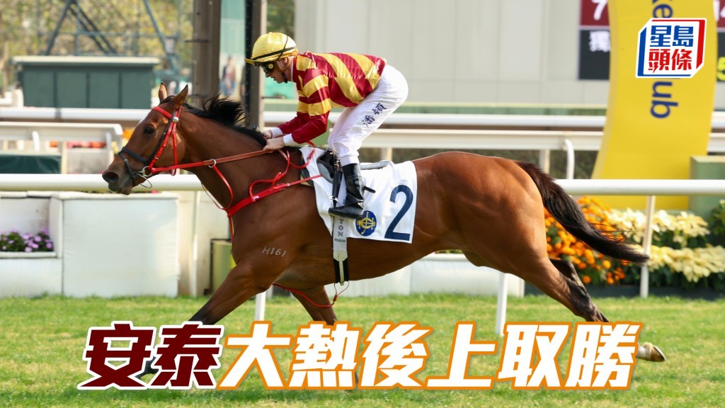 「安泰」大熱後上取勝