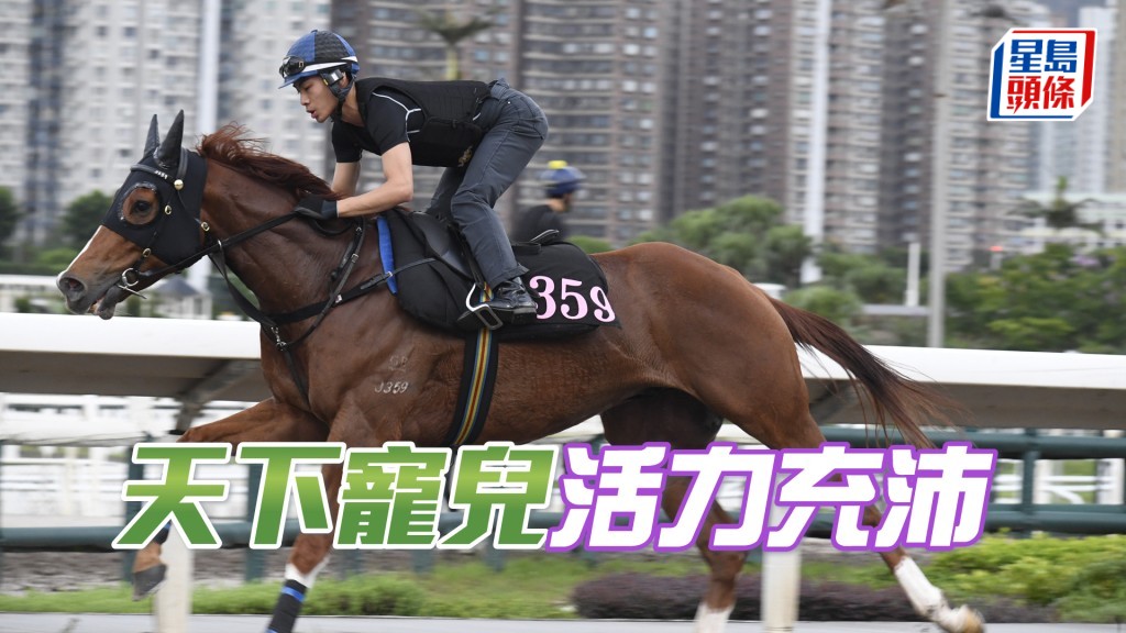 「天下寵兒」出腳力度未減，狀態一直出色。