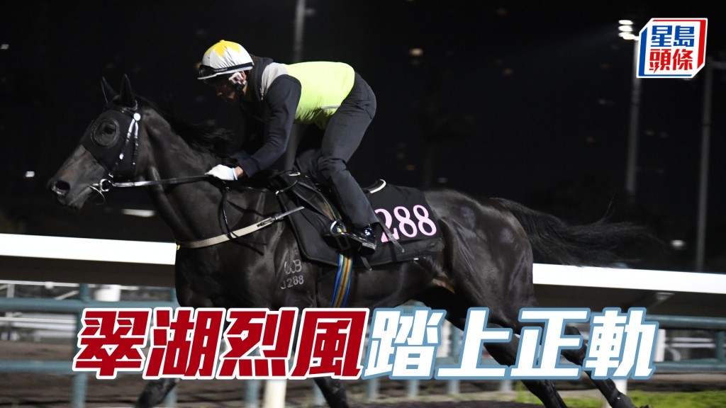 「翠湖烈風」運步輕爽力度亦夠，躁火全消。