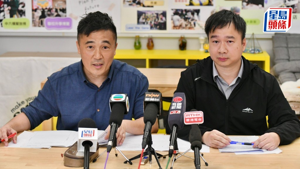 徐曉琦（左）認為考生不會對今年公民科設題的內容感到陌生，姚志偉（右）亦指今年試卷難度較以往淺一點。盧江球攝