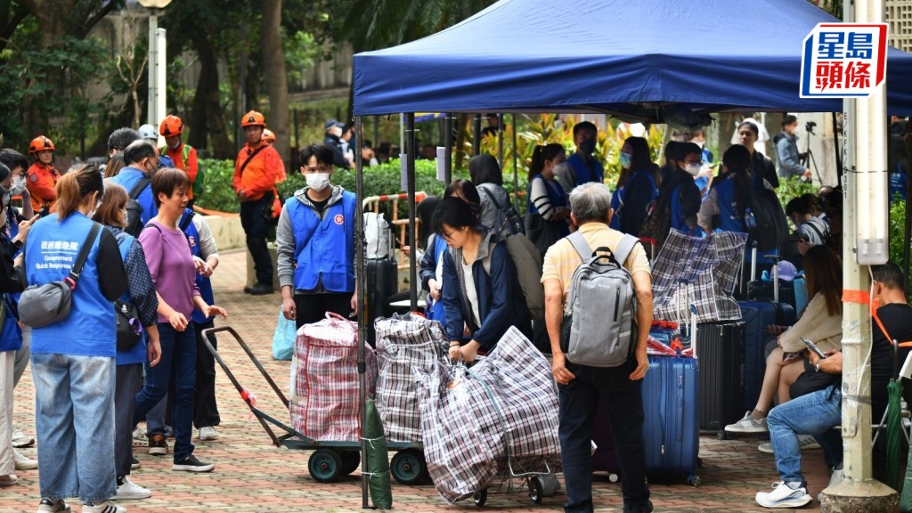 宏福苑五級火｜房署已抽取5幢受災樓宇混凝土芯化驗，政府大致完成向災民派一萬元應急補助金。資料圖片