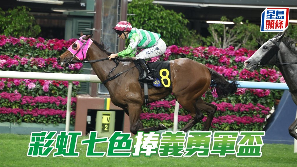 「彩虹七色」捧義勇軍盃