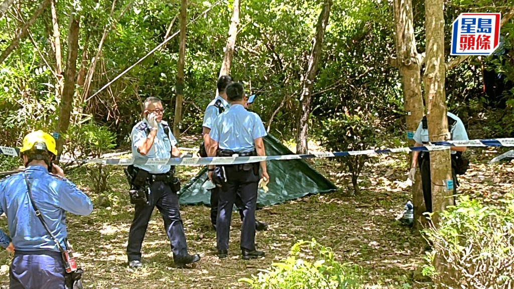 警員到場調查。林思明攝