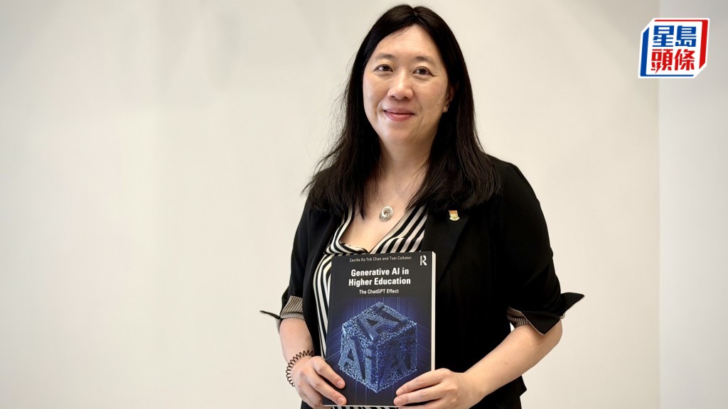 陳嘉玉認為，現時AI工具更新迭代速度極快，如何保持持續性與適用性，將是AI教學面臨的重要課題。佘丹薇攝
