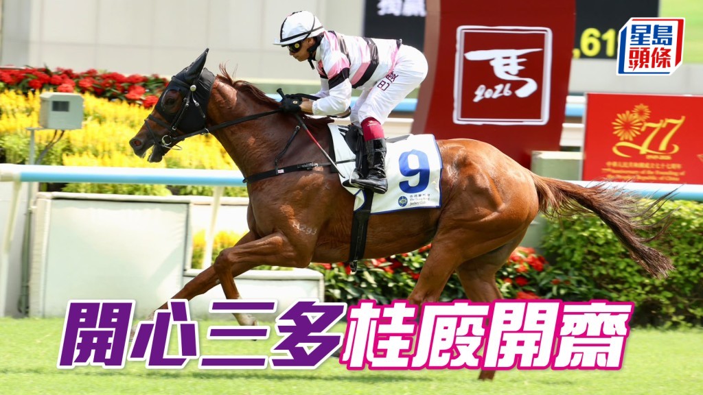 「开心三多」桂厩开斋