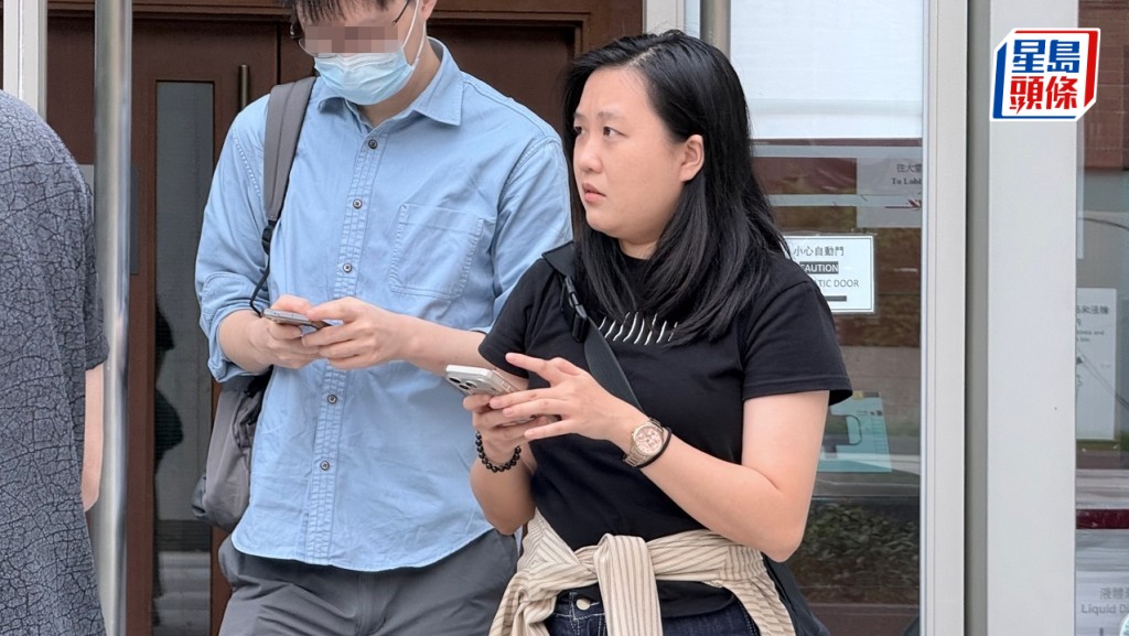 陳欣量獲准簽保守行為了事。雷璟怡攝