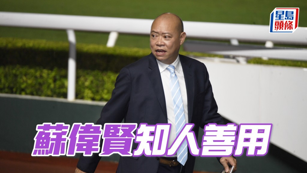 蘇偉賢不只訓練五班馬出色，另外多匹質新馬皆於上陣首季即取得頭馬，表現令人驚喜。