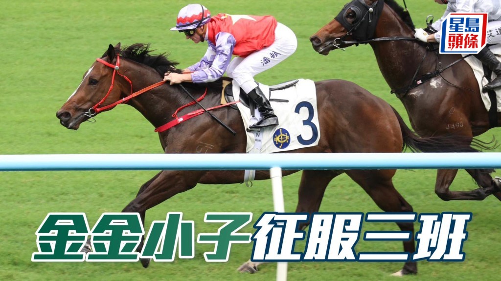 「金金小子」有一仗千二經驗後，相信今仗表現會有進步，可望征服三班。