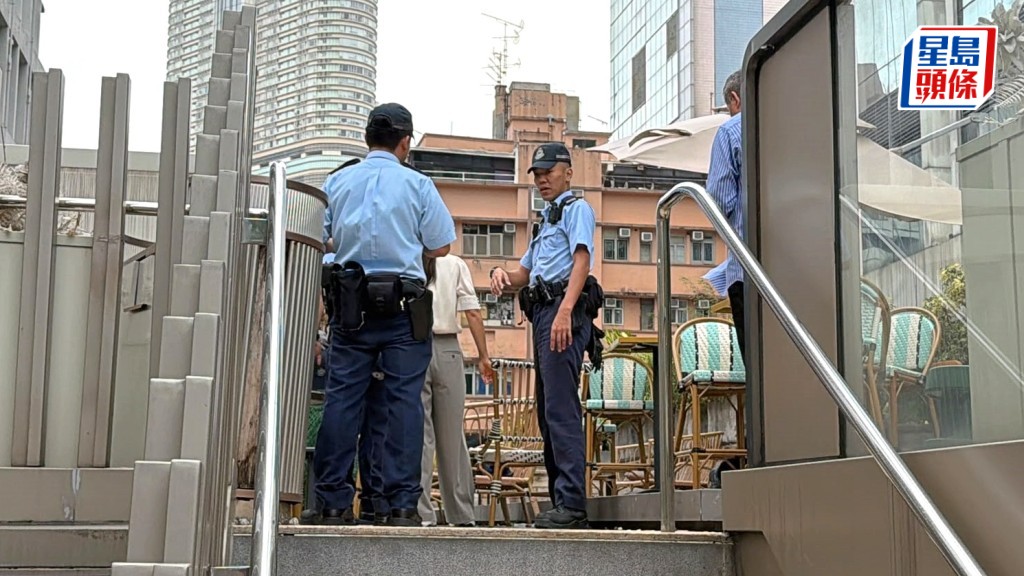 警員到場調查。劉漢權攝
