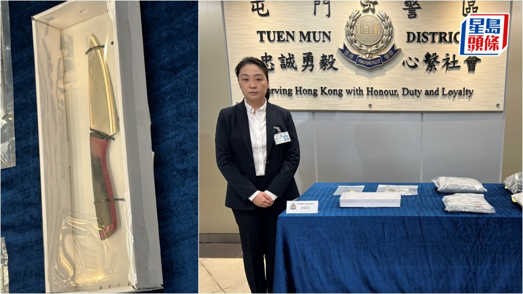 安定邨謀殺｜兇刀曝光 妻子全身逾20處刀傷 丈夫疑精神受刺激犯案