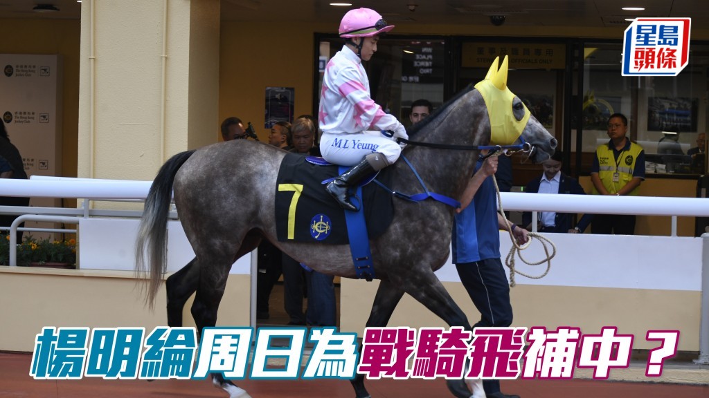 杨明纶周日复出  为「战骑飞」补中？