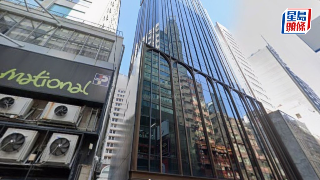 尖沙咀堪富利士道25層全幢商廈獲洽 出價逾9.68億 呎價1.65萬元