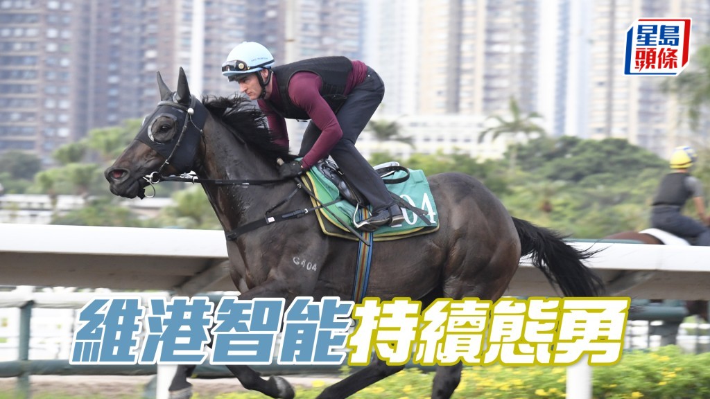 「維港智能」擔高頭走神氣十足，身好輕步爽勁。
