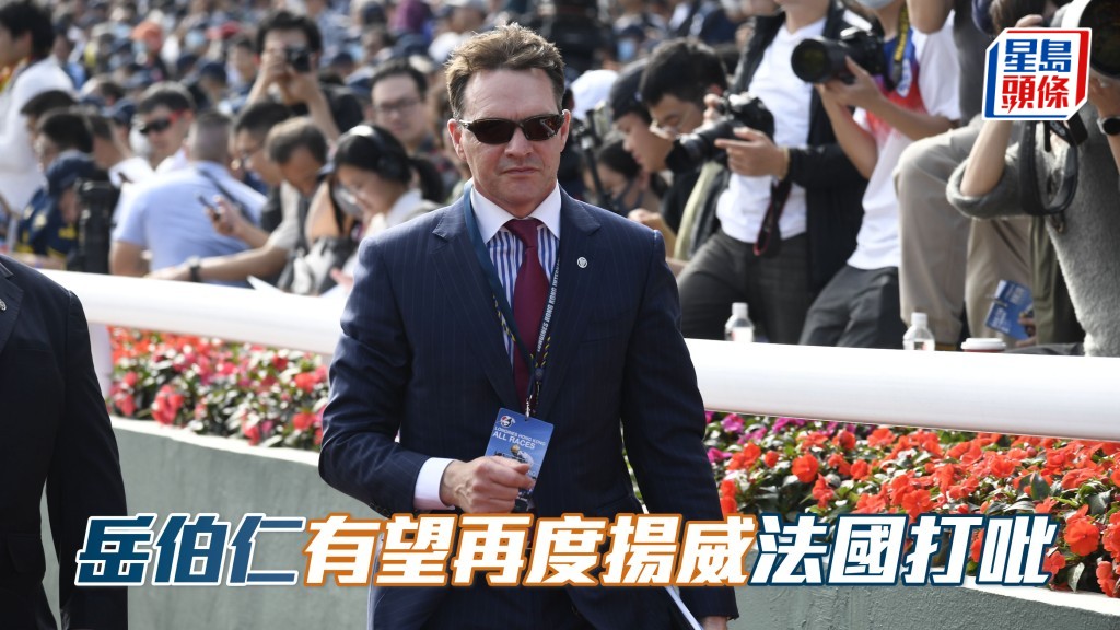 「印象創新」準備充足，有望讓岳伯仁 (圖) 再度揚威法國打吡大賽。