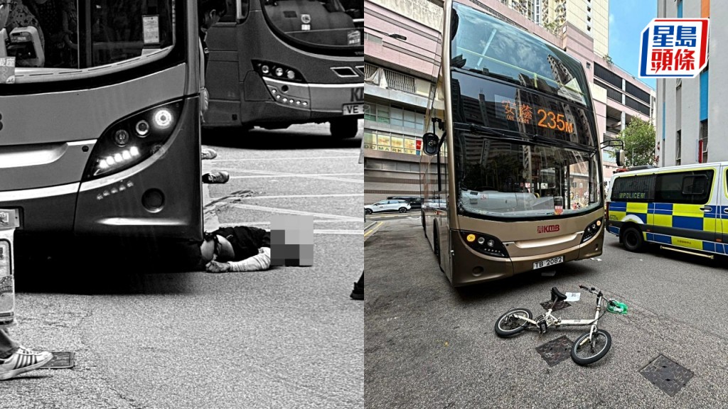 葵涌奪命車禍｜60歲單車男被捲巴士車底 全身重創送院不治 九巴致哀