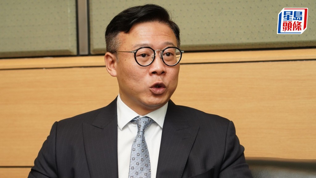 律政司副司長張國鈞在論壇結束後接受《星島》獨家專訪。葉偉豪攝