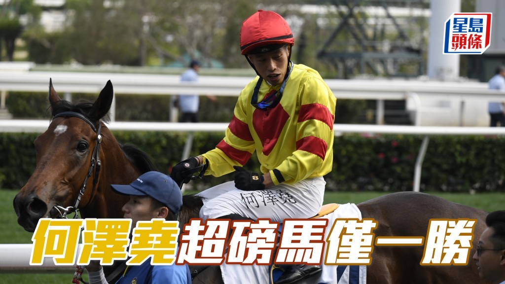 楊駿數據｜何澤堯超磅馬僅一勝