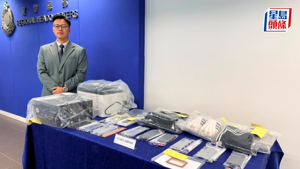 警方破假冒官員案拘19歲無業青年。梁國峰攝