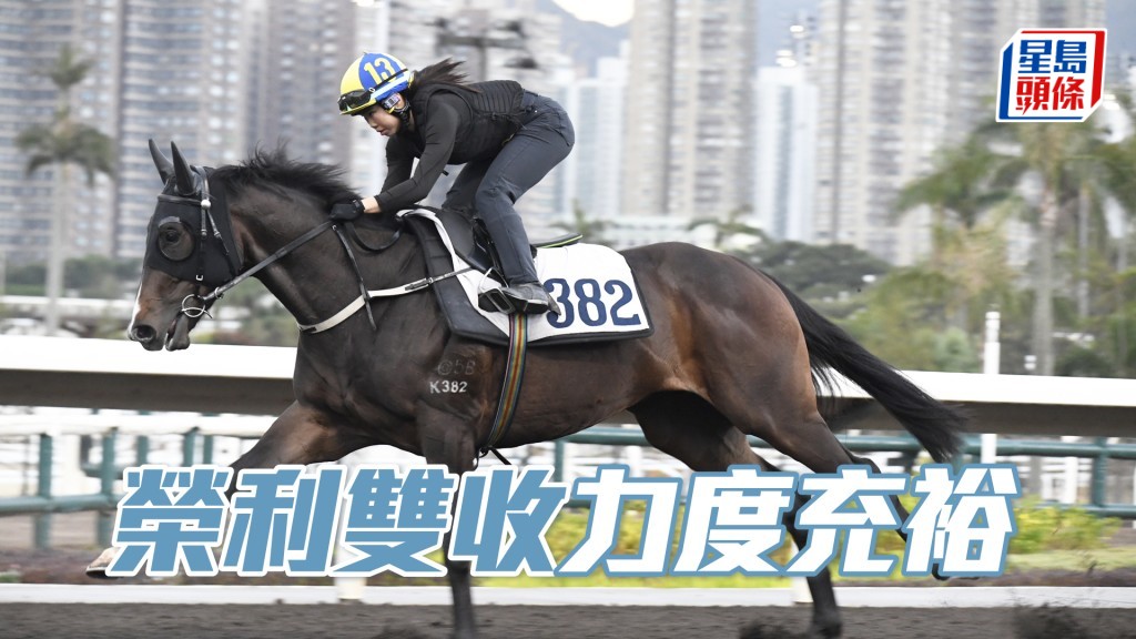 「荣利双收」步稳顺畅展现朝气，新胜气势盛。