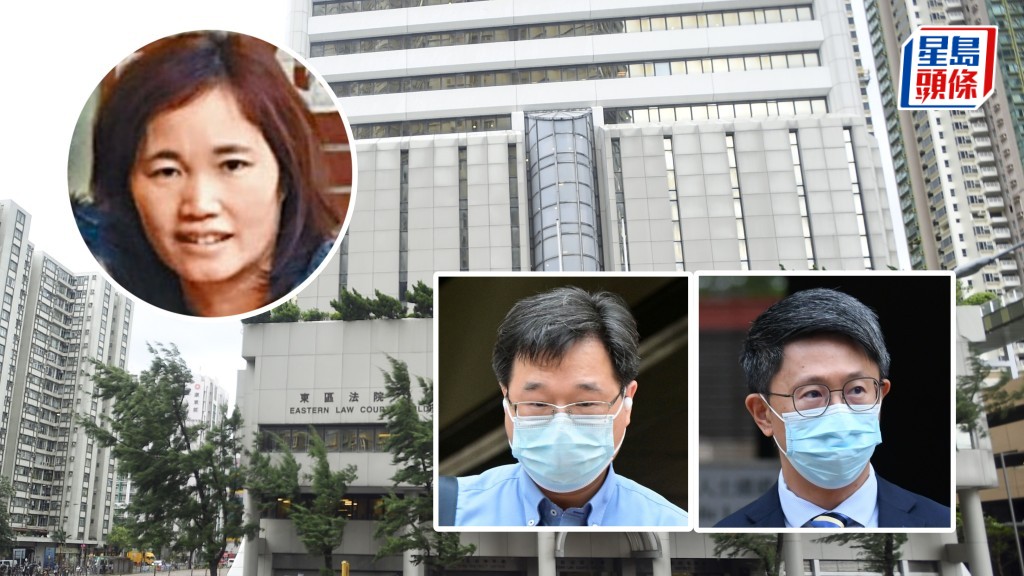 死因庭早前裁定鄧桂思因開漏藥致死，死於不幸，而兩涉事醫生林治崑（下右）及陳小劍（下左）較早時亦已獲撤銷誤殺控罪，二人今申請4堂訟費。