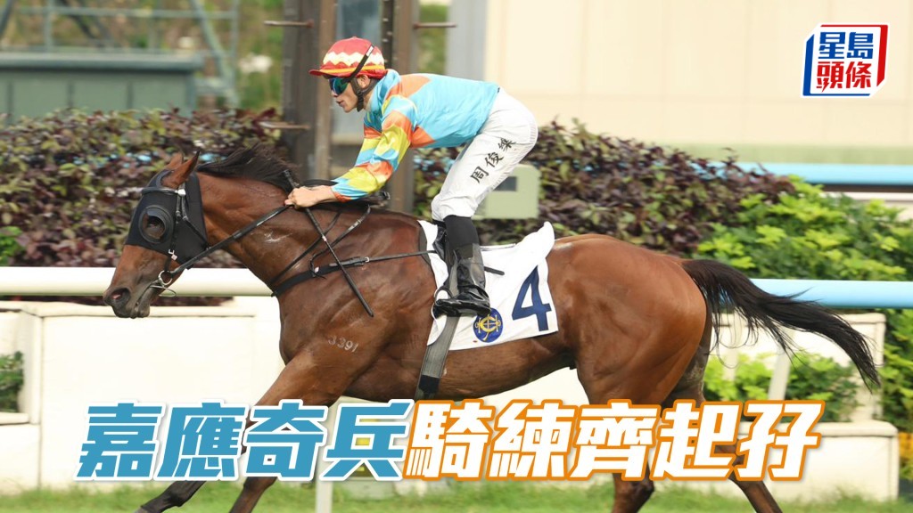 「嘉應奇兵」騎練齊起孖