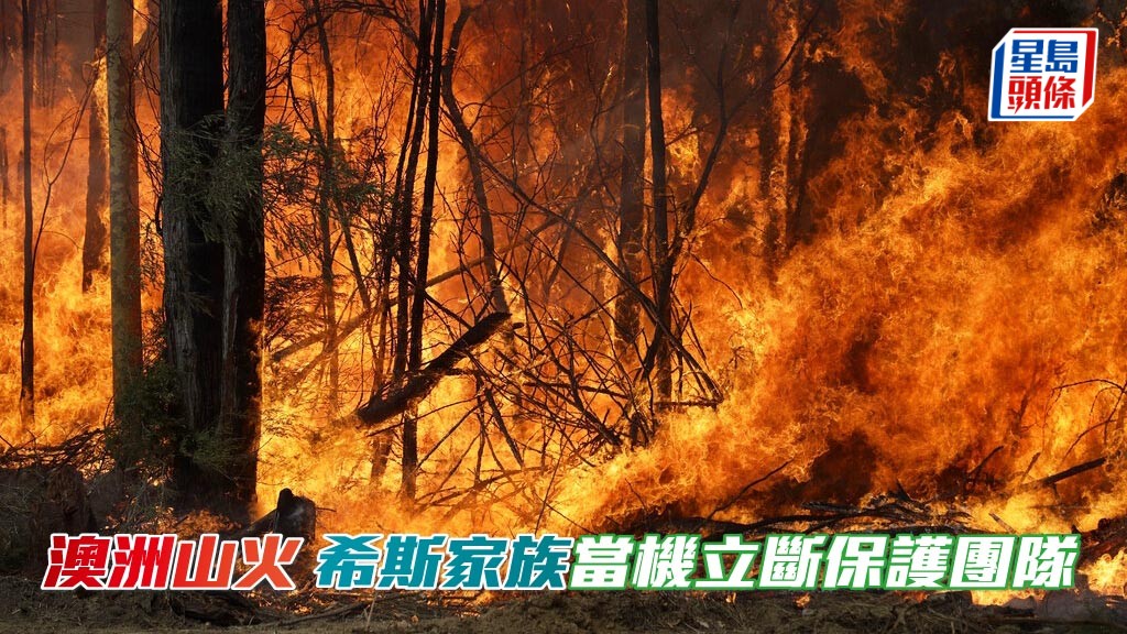 靈犀牧場附近山火，希斯家族當機立斷及早徹離。